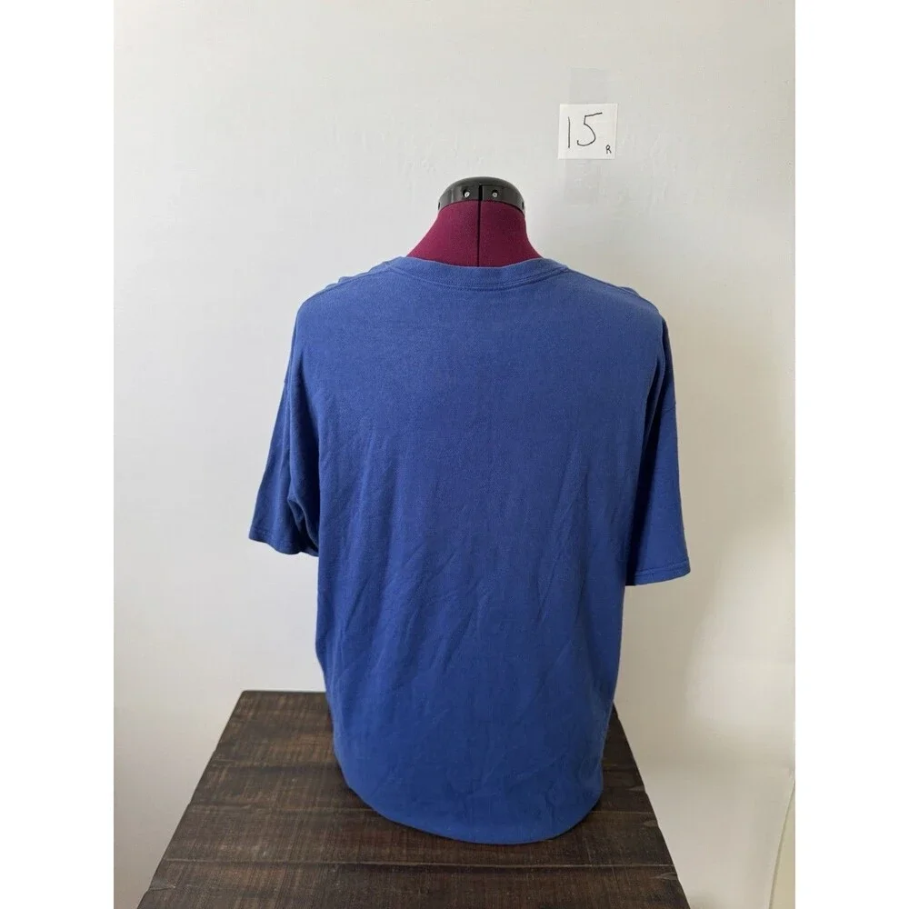 LA Dodgers 2018 World Series T-Shirt — Majestic — Royal Blue — XL